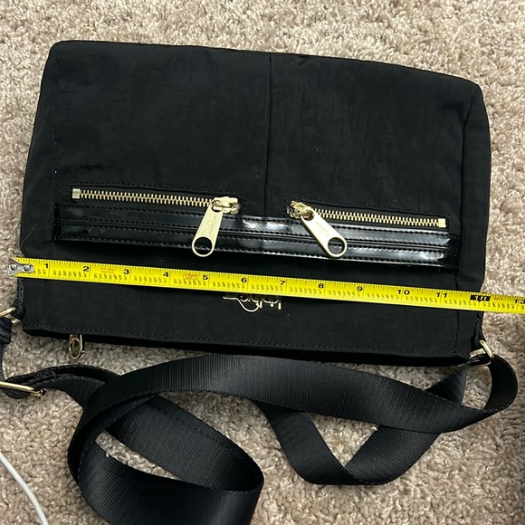 Kipling, black nylon shoulder bag cross body - Picture 8 of 15